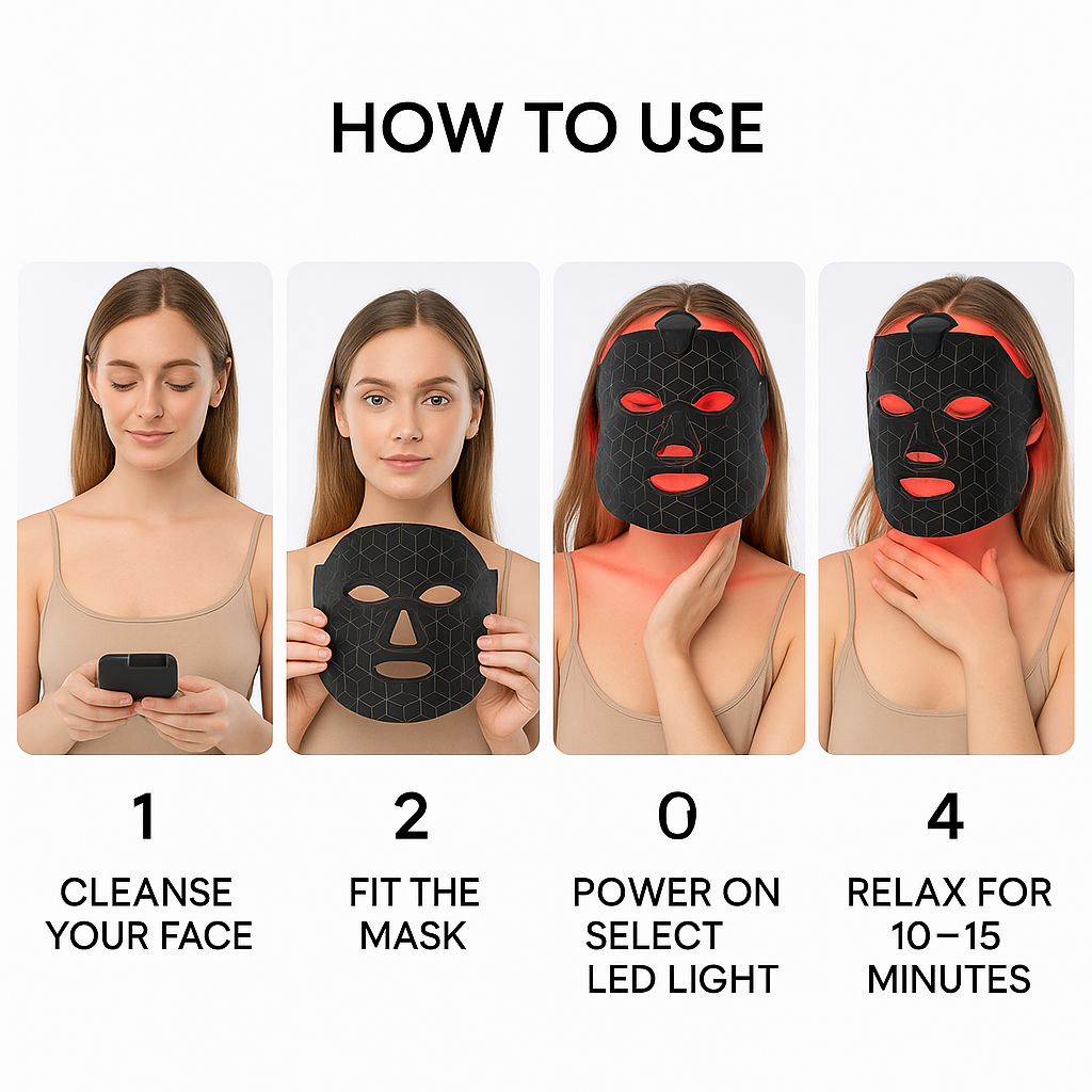 LUXGLO™ Smart LED Mask